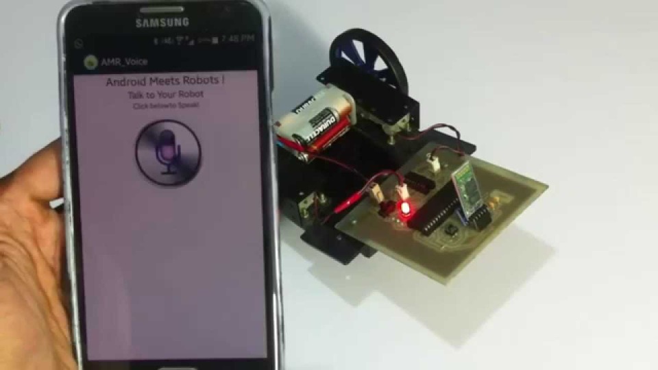 Voice Controlled Robotic Vehicle